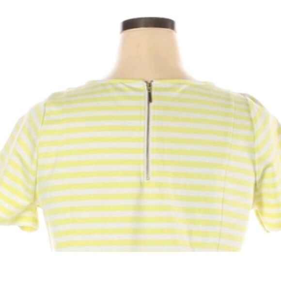 Lane Bryant Yellow Short Sleeve Top LIKE NEW - Picture 2 of 9